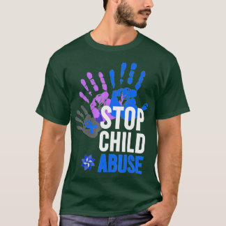 Camiseta Detener el maltrato infantil - Abuso infantil , De