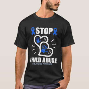Camiseta Detener el maltrato infantil Prevención del maltra