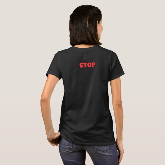 Camiseta Detener el odio a AAPI  (Reverso completo)