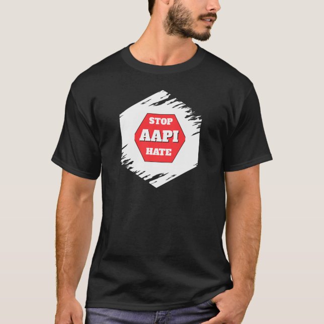 Camiseta Detener el odio a AAPI  (Anverso)