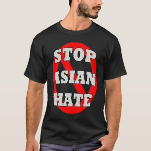 Camiseta Detener el odio asiático de AAPI apoya la Positili