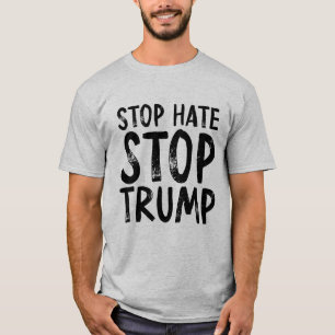 Camiseta Detener el odio para Trump