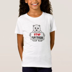 Camiseta Detener el oso polar triste comercial
