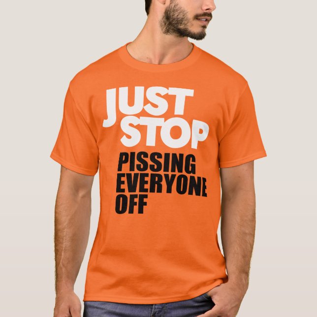 Camiseta Detener el petróleo (Anverso)