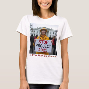 Camiseta Detener el proyecto 2025