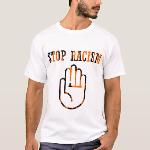 Camiseta detener el racismo