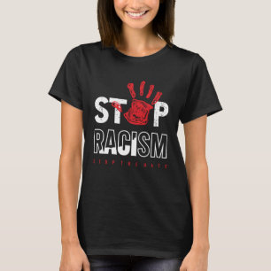 Camiseta Detener el racismo contra la derecha