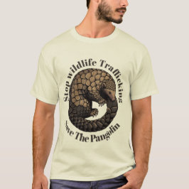 Camiseta Detener el tráfico de vida silvestre - Salvar al p