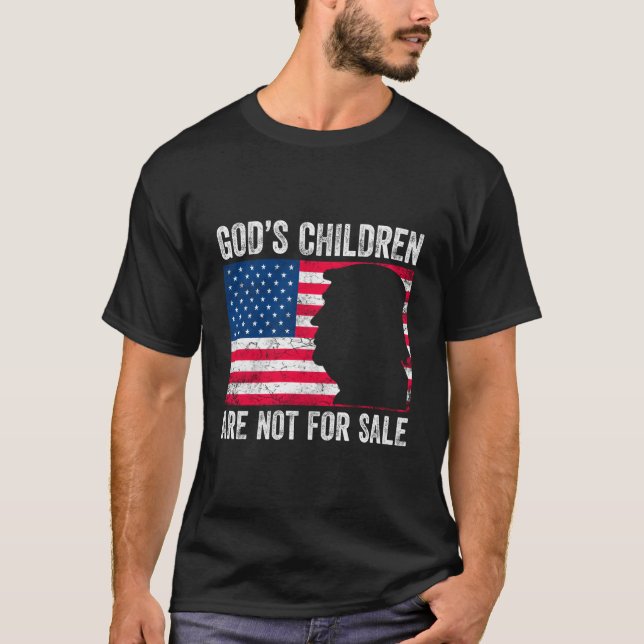 Camiseta Detener El Tráfico Humano - Los Niños De Dios No S (Anverso)