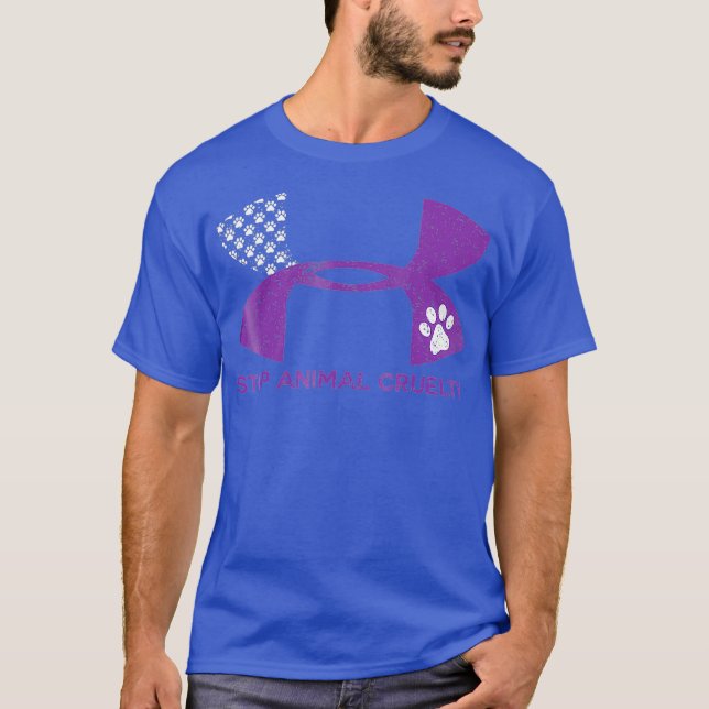 Camiseta Detener la crueldad animal Rescate a perros T Shir (Anverso)
