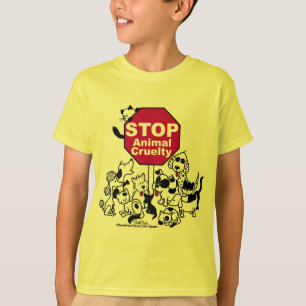 Camiseta Detener la crueldad con los animales
