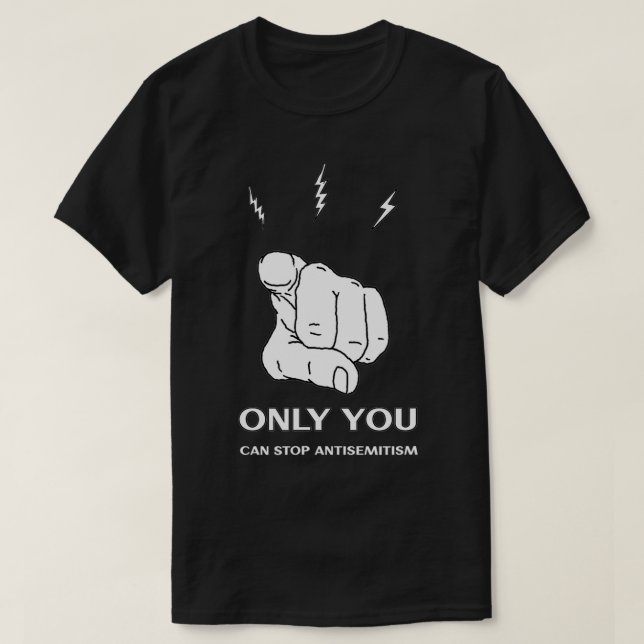 Camiseta Detener la discriminación antisemitismo Racismo Od (Diseño del anverso)