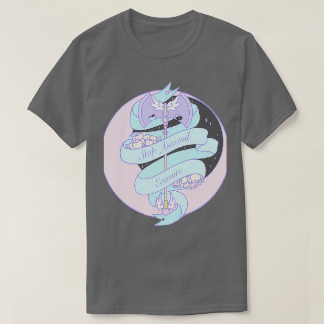 Camiseta Detener la erosión asexual (Diseño del anverso)