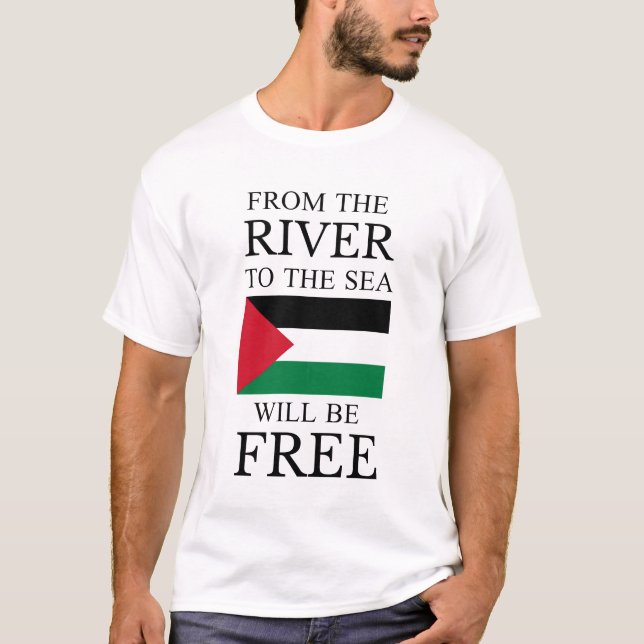 Camiseta Detener la guerra / Apoyar a Gaza y Palestina (Anverso)