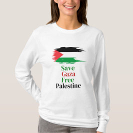 Camiseta Detener la guerra / Apoyar a Gaza y Palestina