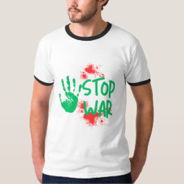 Camiseta Detener la Guerra – Diseño Gráfico Audaz de Huella