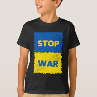 Camiseta Detener la guerra - Salvar a Ucrania - Detener la