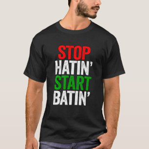 Camiseta Detener la masturbación positiva del Hatin' Start 