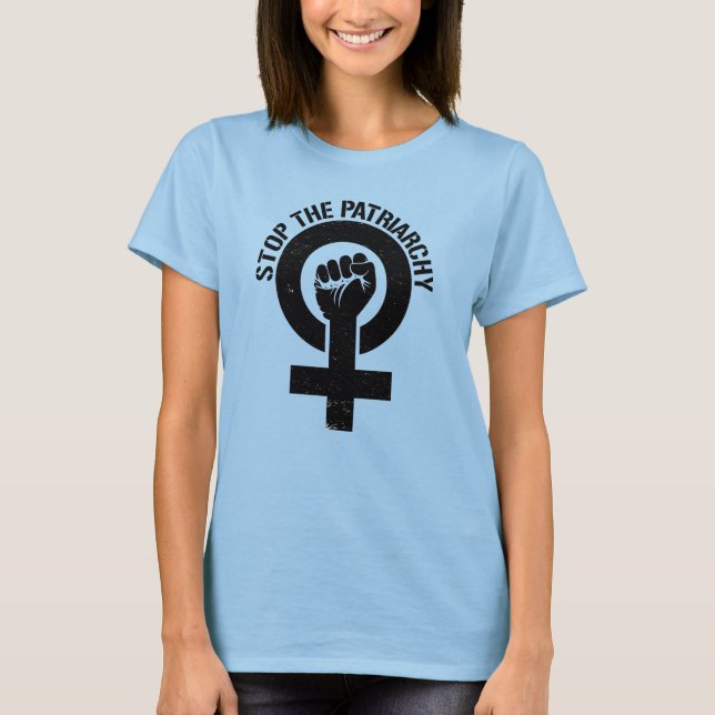 CAMISETA DETENER LA PATRIARQUÍA (Anverso)