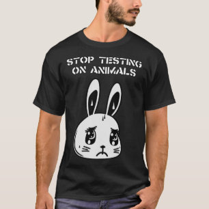 Camiseta Detener la prueba de animales Fin de la Vivisecció