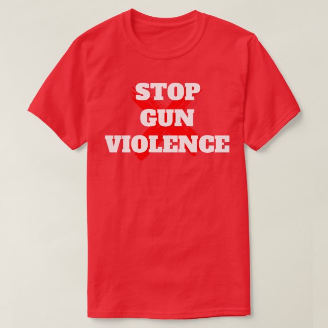 Camiseta Detener la violencia de género 2 (Diseño del anverso)