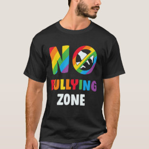 Camiseta Detener Movimiento De Acoso Sin Zona De Acoso Lgbt