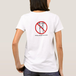 Camiseta Detener MPRP con marco H y círculo rojo