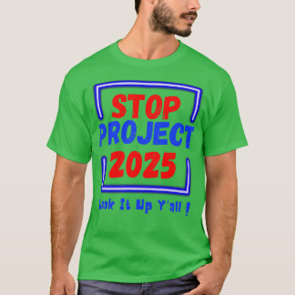 Camiseta Detener Project 2025 Buscar