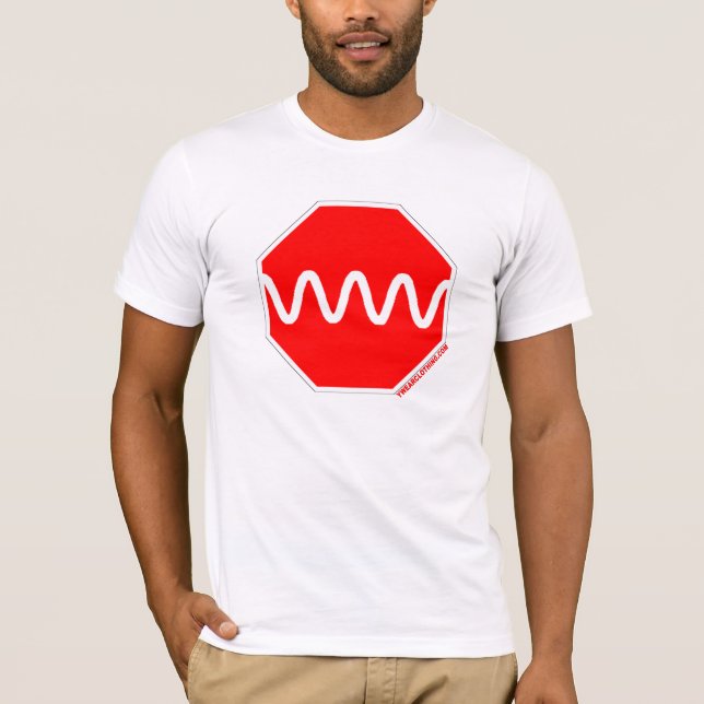 Camiseta detener sine (Anverso)