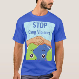 Camiseta Detengan el apretón de manos de la violencia grupa