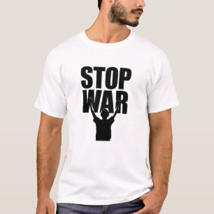 Camiseta Detengan la guerra, la paz