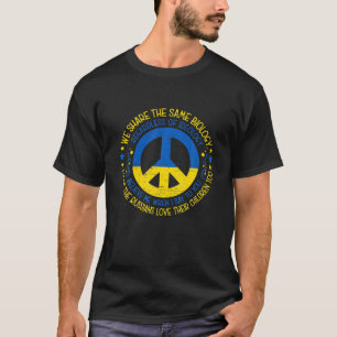 Camiseta Detengan la guerra y defiendan los tratados de paz