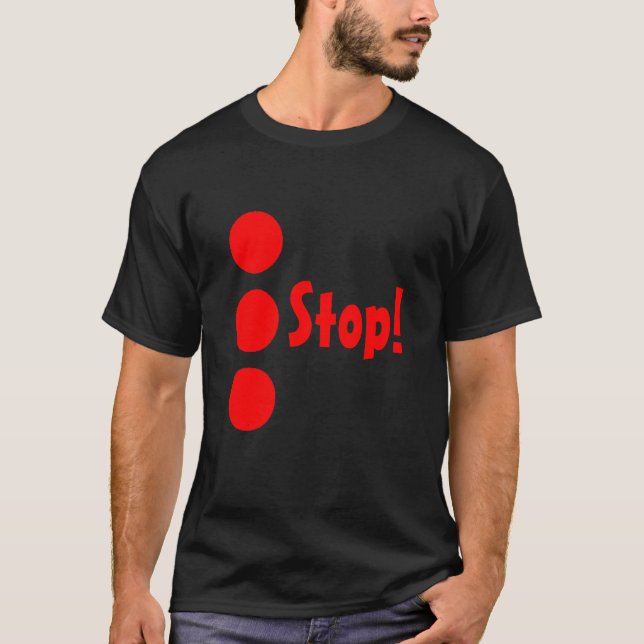 Camiseta ¡Detente! (Anverso)