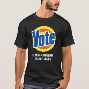 Camiseta Detergente De Voto Retira A Naranja Obvio Stains T