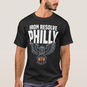 CAMISETA DETERMINACIÓN DE HIERRO DE FILADELFIA - FÚTBOL DE 