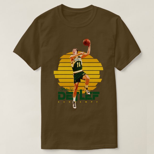 Camiseta Detlef Schrempf (Diseño del anverso)