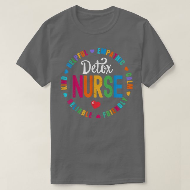 Camiseta Deto Nurse Squad Apreciación Week Gracias (Diseño del anverso)