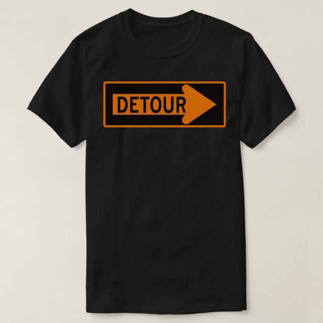 Camiseta Detour Rótulo (Diseño del anverso)
