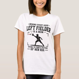Camiseta Detrás de cada buen jardinero izquierdo hay una ma
