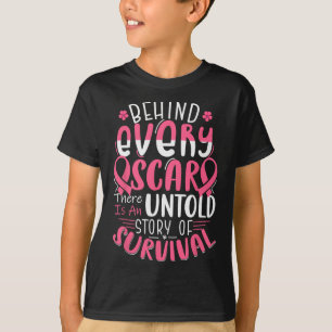 Camiseta Detrás de cada cicatriz que no se cuenta, se sabe 