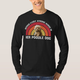 Camiseta Detrás De Cada Enfermera Enferma Está Su Divertida