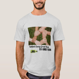 Camiseta Detrás de cada gran jefe hay un gran equipo