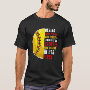Camiseta Detrás de cada jugadora hay un hermano que creyó e
