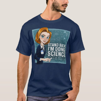 Camiseta Detrás de Im Doing Science Dana Scully 