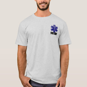 Camiseta Detrás de la ambulancia… nadie puede oírle gri