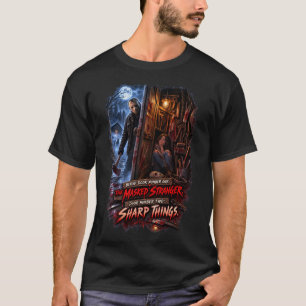 Camiseta Detrás de la puerta número uno extraño enmascarado