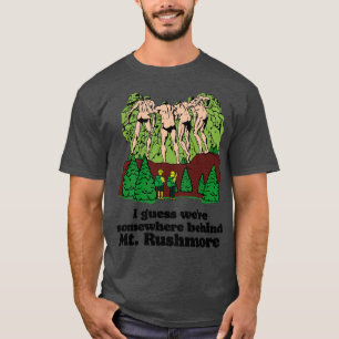 Camiseta Detrás de Mt Rushmore