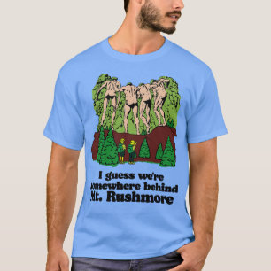 Camiseta Detrás de Mt Rushmore