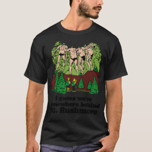 Camiseta Detrás de Mt Rushmore