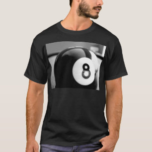 Camiseta Detrás del 8-Ball, bola ocho